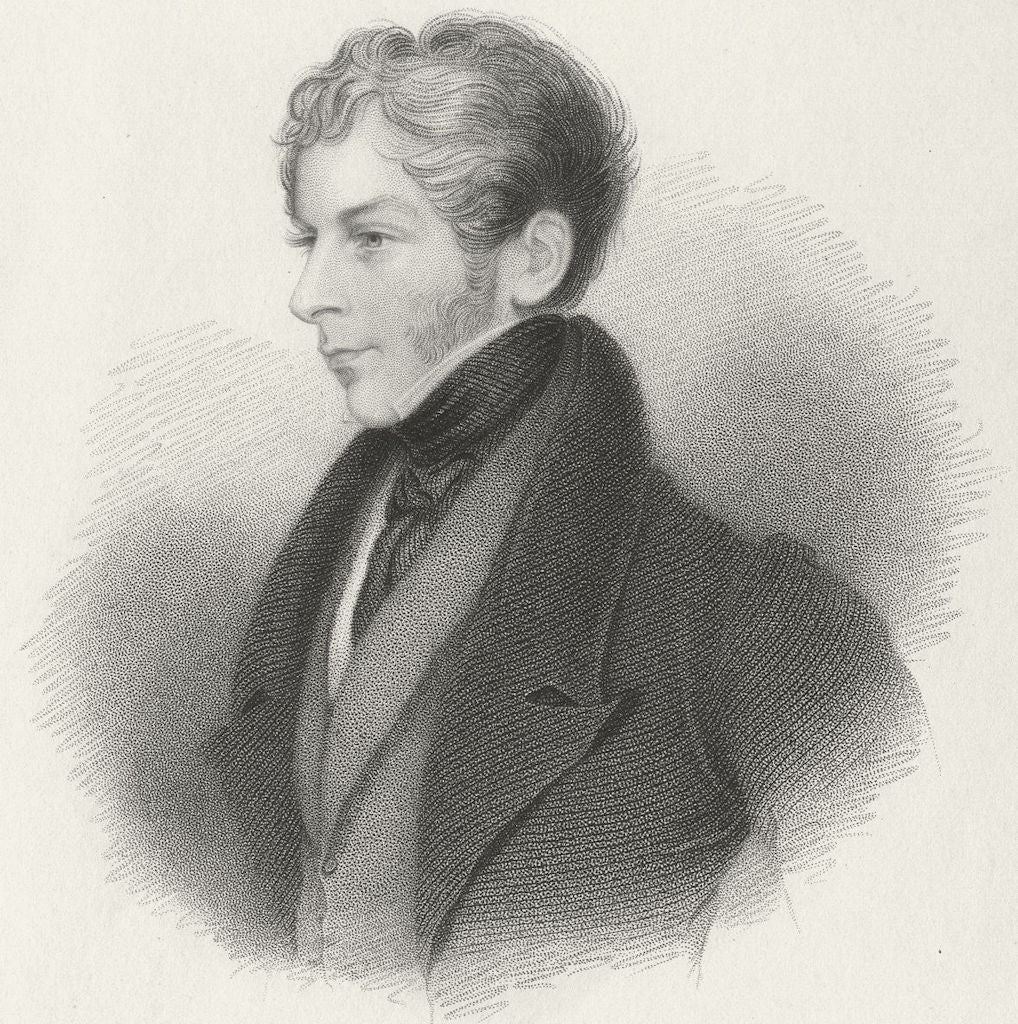 PORTRAITS. Clau-Finden 1833 old antique vintage print picture